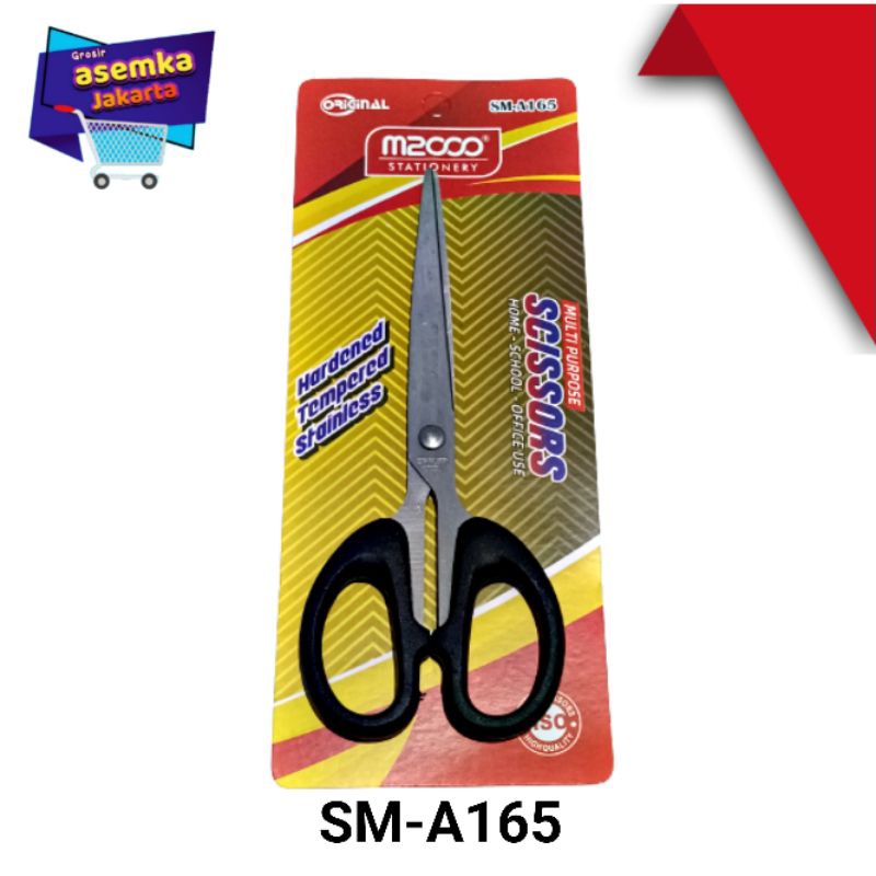 Gunting kertas M2000 Stationery BESAR sedang kecil grosir(6pcs)