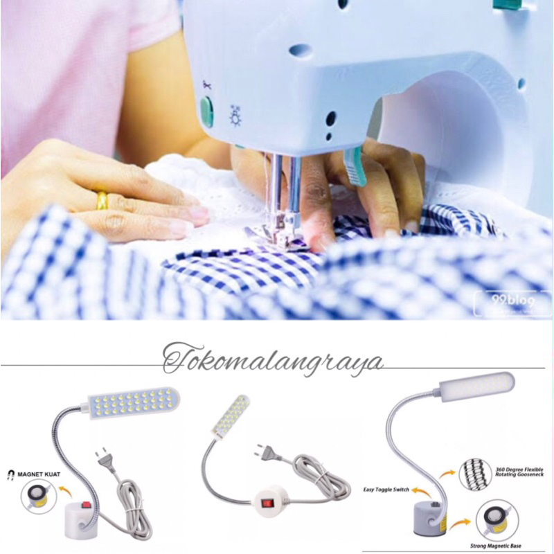 lampu mesin jahit led/lampu led mesin jahit