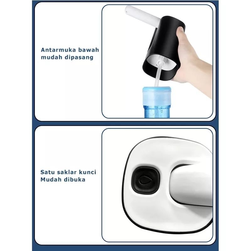 Automatic Water Pump Foldable / Pompa Galon Air Otomatis V66 zarazhu