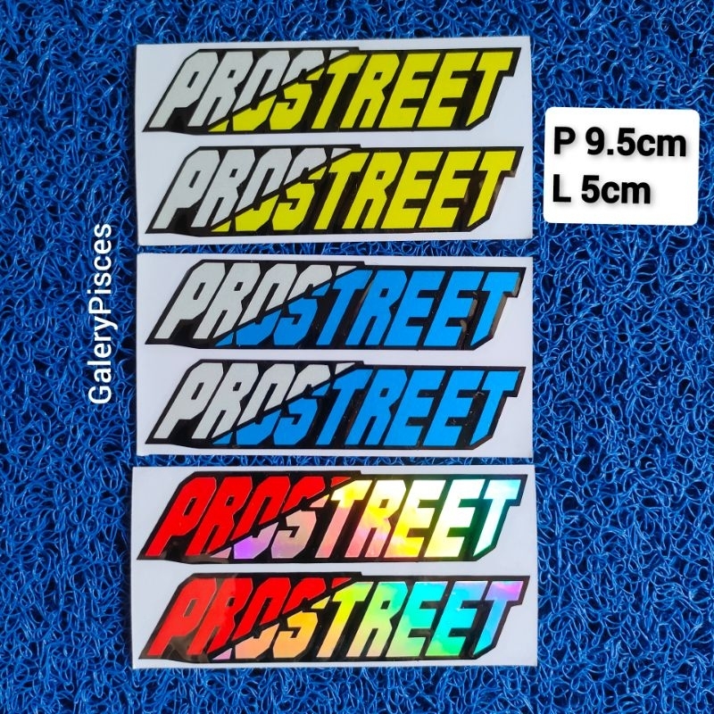 stiker motor cutting prostreet stiker racing