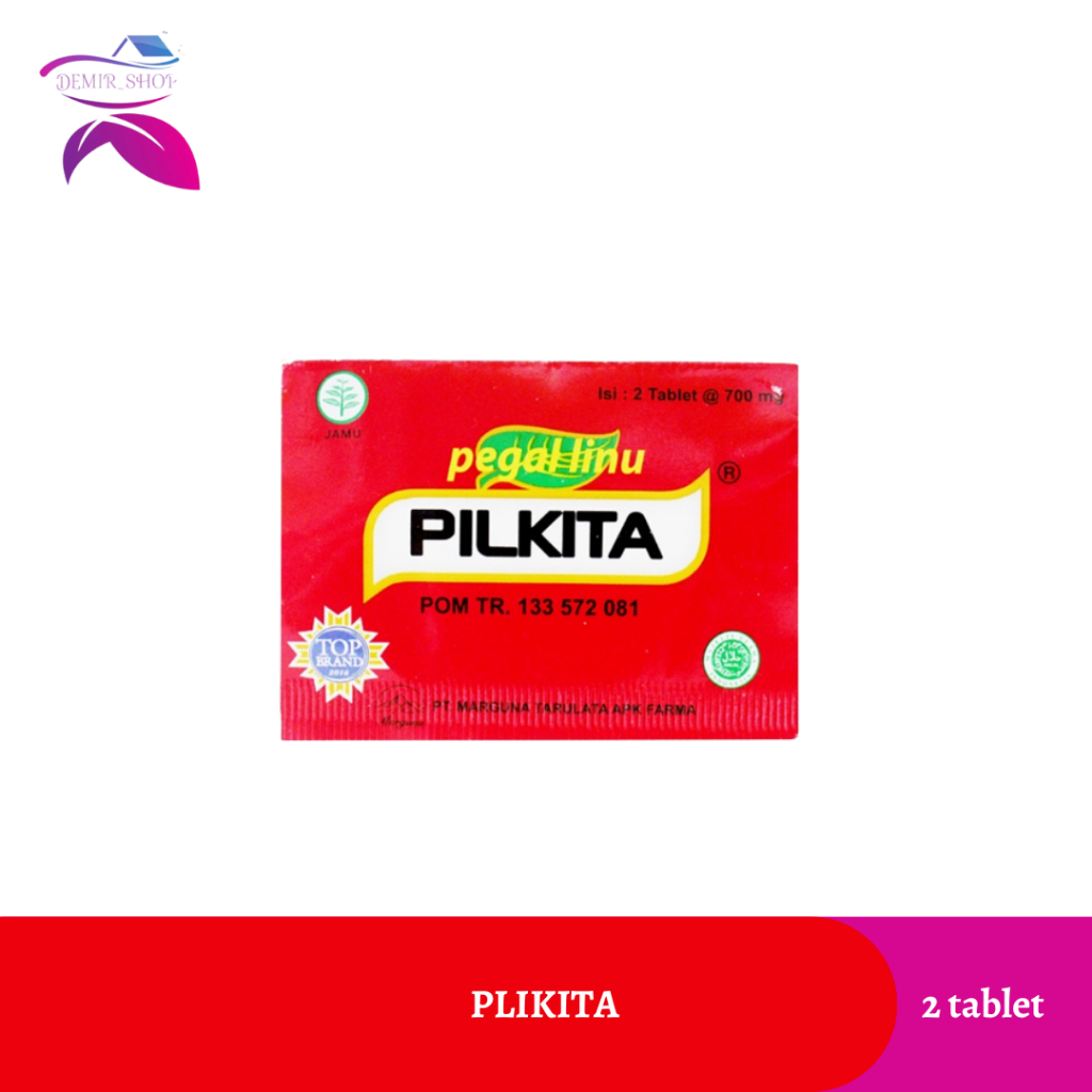 Pilkita Strip 2 Tablet / Nyeri Otot /Sakit Pinggang / Pegal Linu / Encok