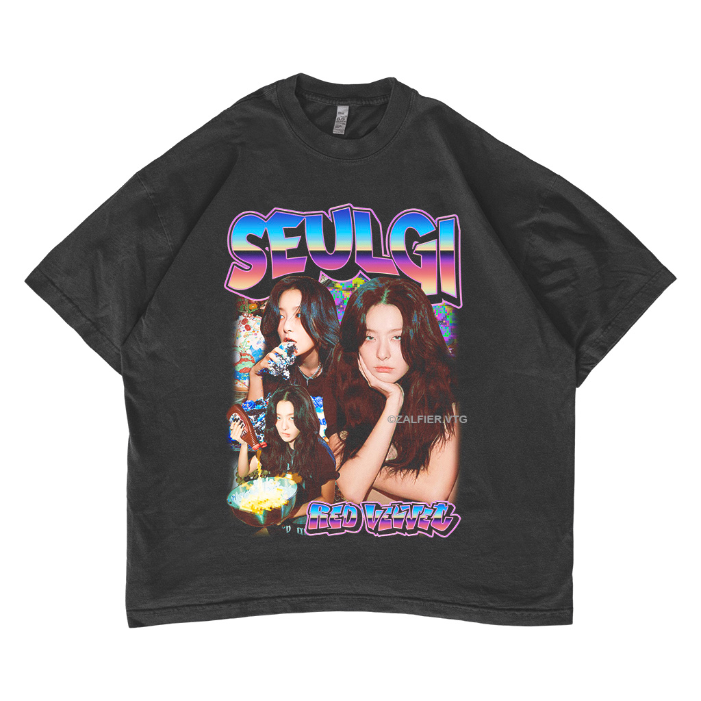 RED VELVET Seulgi Oversized T-shirt Kaos Kpop #03