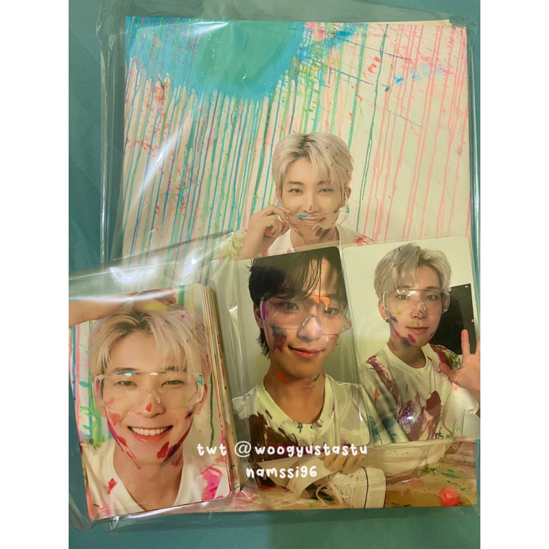 SEVENTEEN WONWOO FTS FACE THE SUN CARAT VERSION CARVER BOOKLET BINDER WONWOO HORANGHAE CEMONG RPC DI