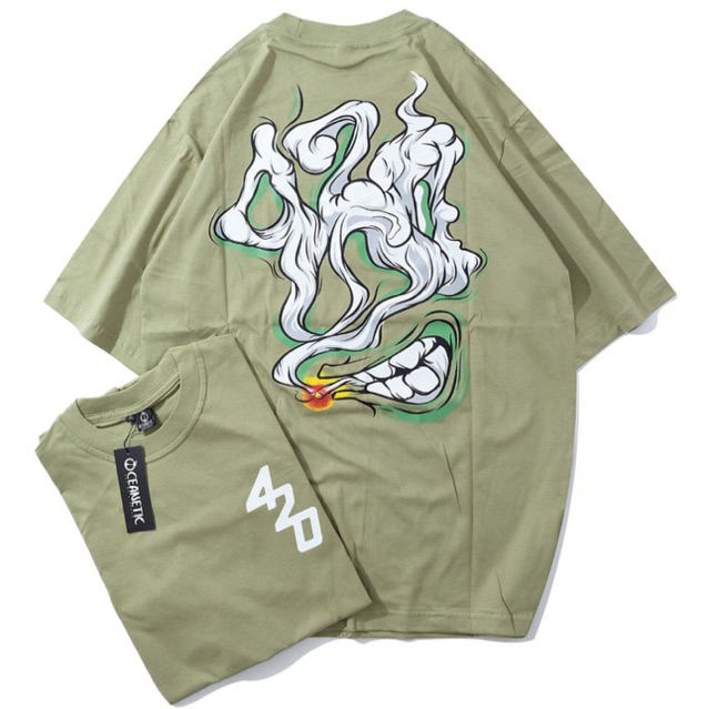 KAOS OVERSIZE PRIA WANITA DISTRO LENGAN PENDEK