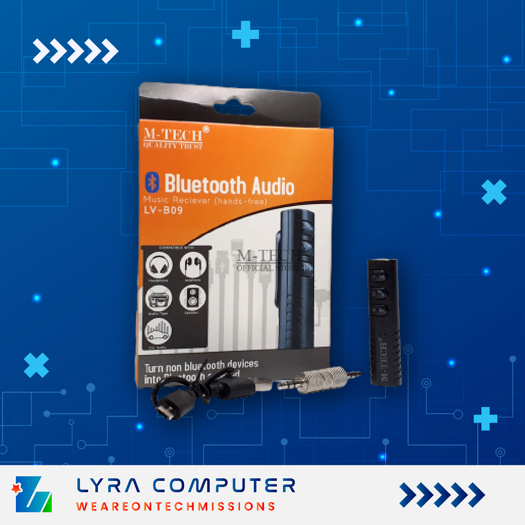 M-TECH LV-B09 BLUETOOTH AUDIO RECEIVER