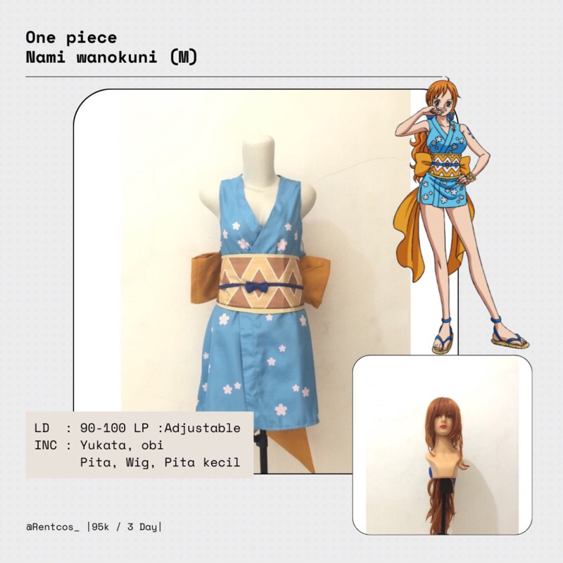 NAMI ONE PIECE (RENTAL COSPLAY)