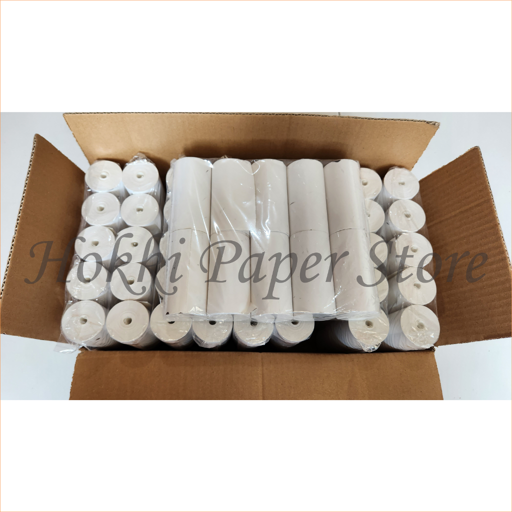 

KERTAS THERMAL STRUK KASIR PAPER ROLL TERMAL EDC 58MM THERMAL PRINTER MINI BLUETOOTH 58X30 57X30