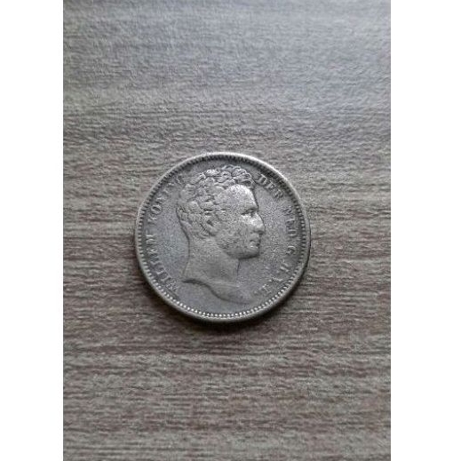 Koin Perak Kwart Gulden 1840 Willem I