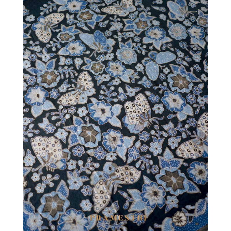 Kain Batik Tulis Warna Alam Indigofera 021
