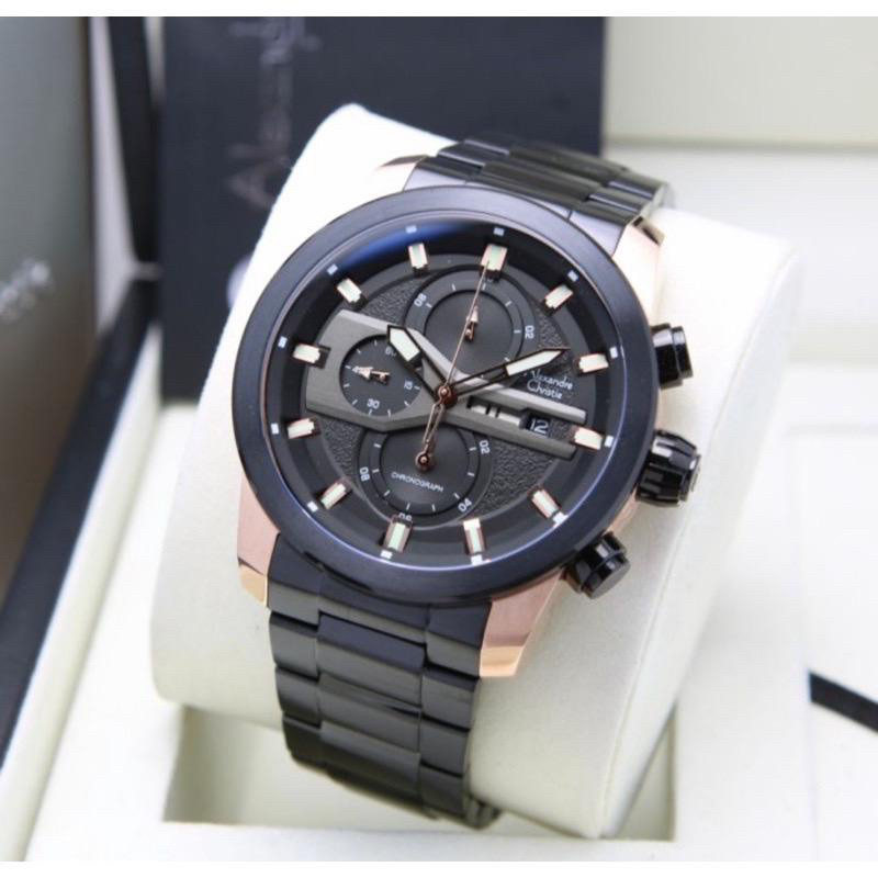 JAM TANGAN PRIA ALEXANDRE CHRISTIE AC 6506 / AC 6562 /AC 6559 LEATHER ORIGINAL GARANSI RESMI 1TAHUN