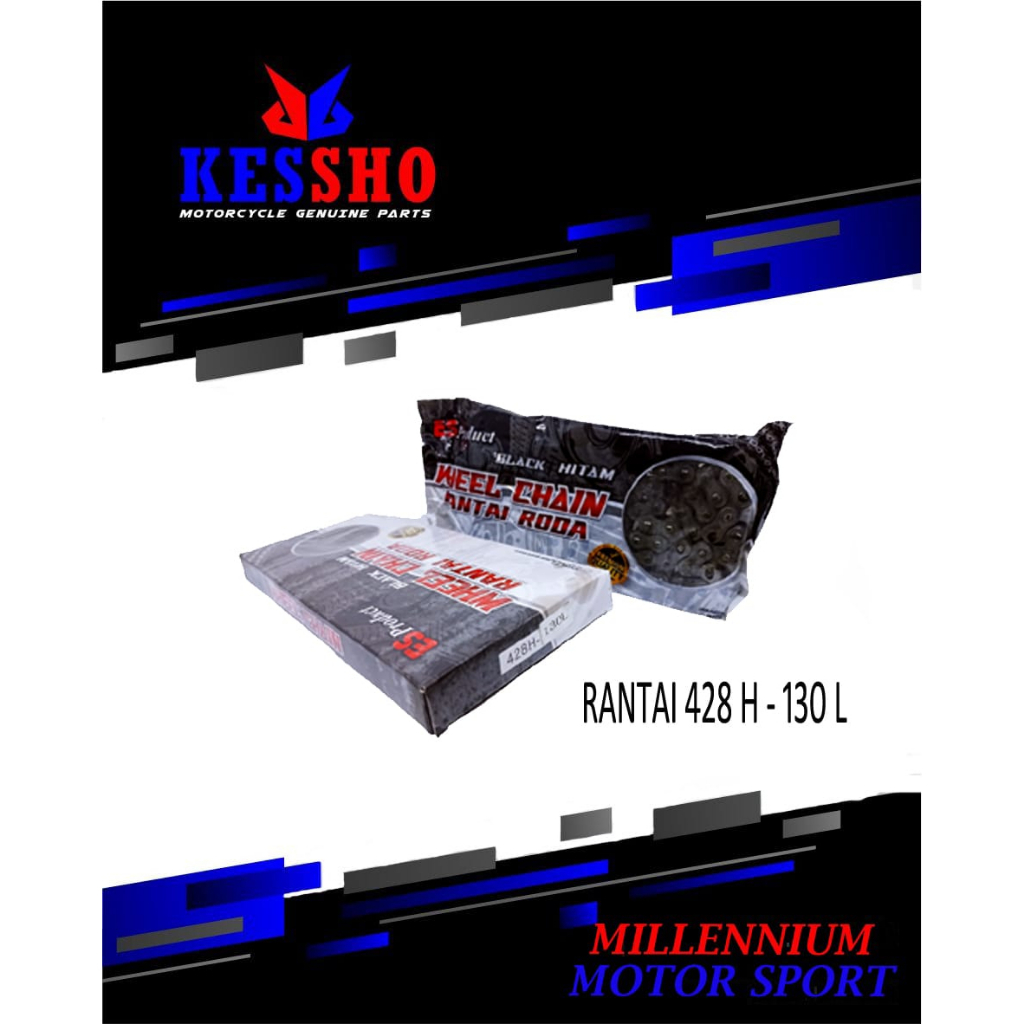 RANTAI MOTOR 428H - 130
