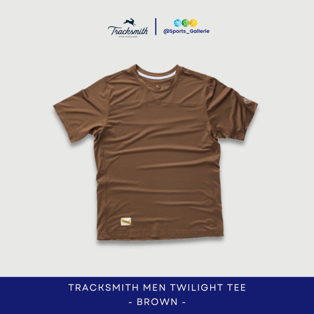 TRACKSMITH ORIGINAL Men Twilight Tee - Brown