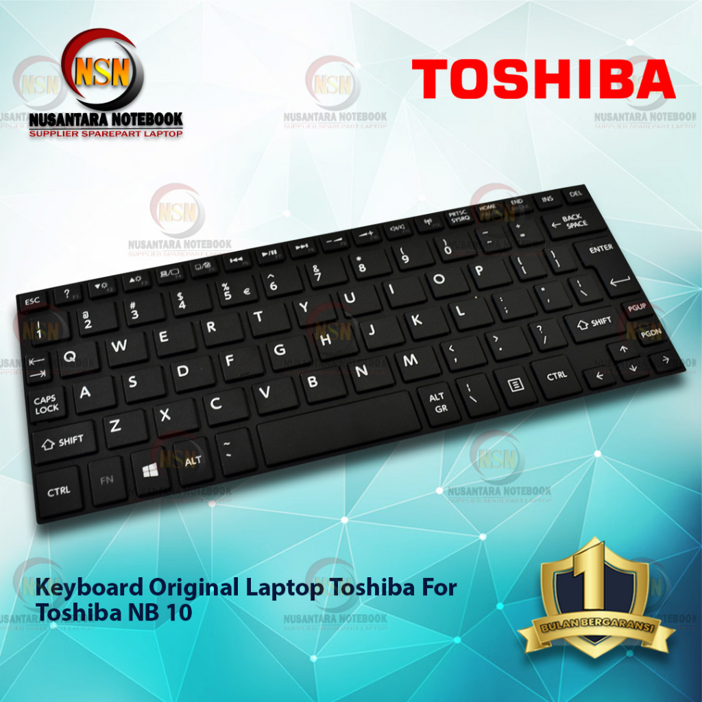 Keyboard Original Laptop For Laptop Toshiba NB 10