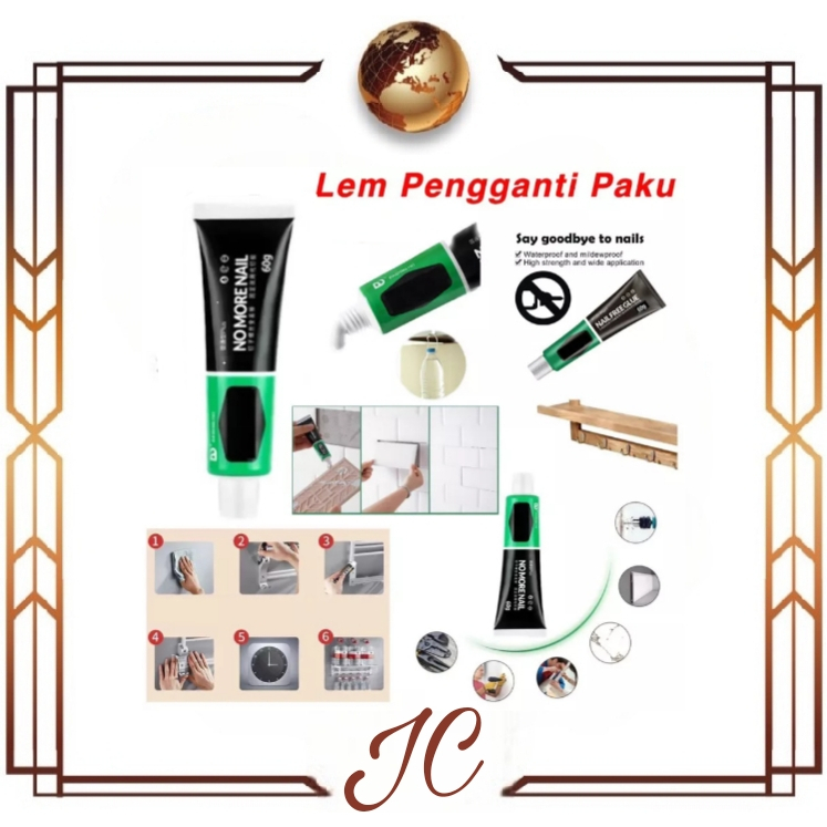 (JC)  Lem Perekat Kuat Pengganti Paku Tembok - Glue Daiding No More Nail