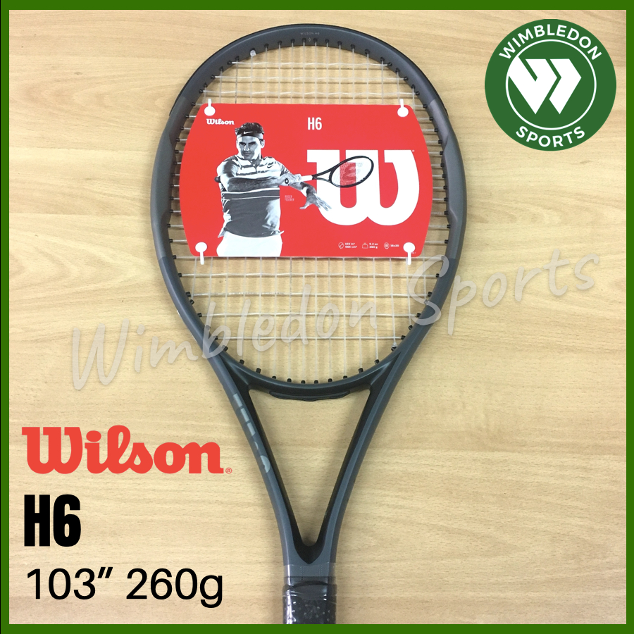 Raket Tenis WILSON HAMMER 6/ WILSON H6 CARBON MATRIX 103 CLASSIC