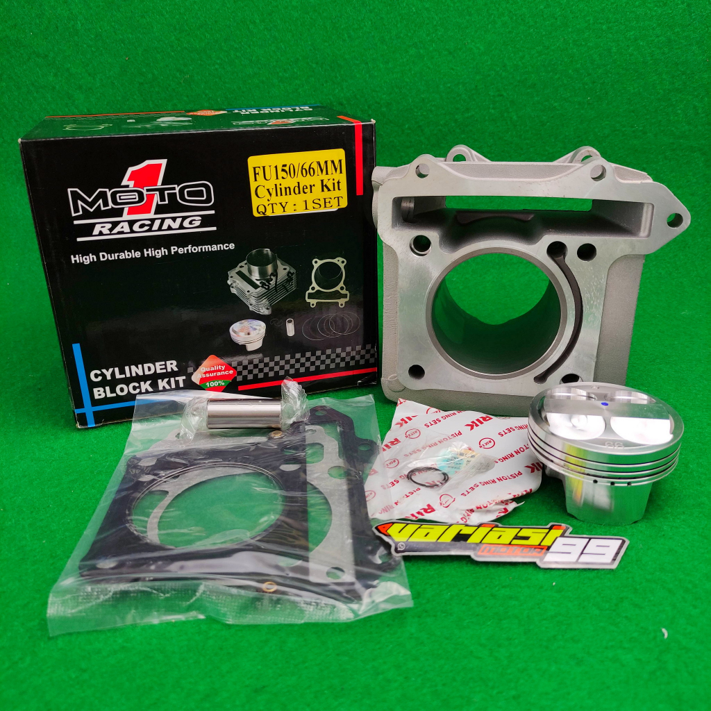 BLOK SEHER BORING BORE UP MOTO 1 SATRIA FU 66 MM 66MM