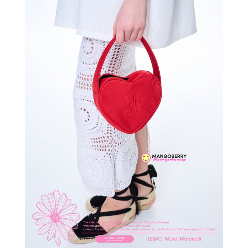 MARDI MERCREDI Lesac - Mini Heart MRCD Bag