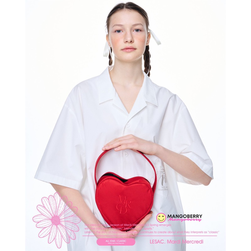 MARDI MERCREDI Lesac - Mini Heart MRCD Bag