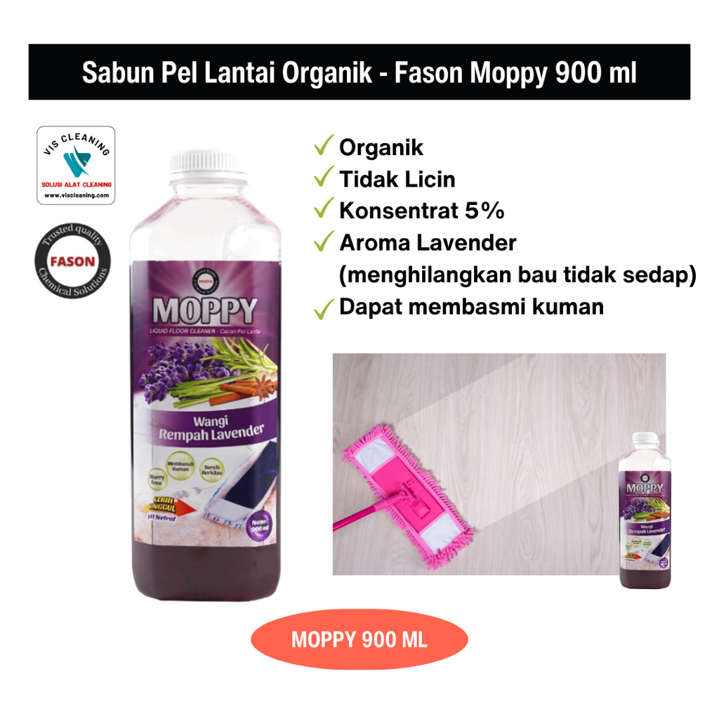 Sabun Pel Lantai Organik - FASON Moppy 900 ml
