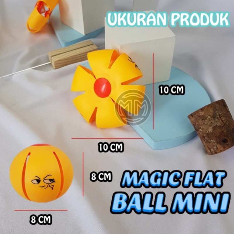 Jc MAINAN ANAK BOLA UFO MINI Magic Bola Ufo Viral Bola Injak Magic Balls Mini YG28