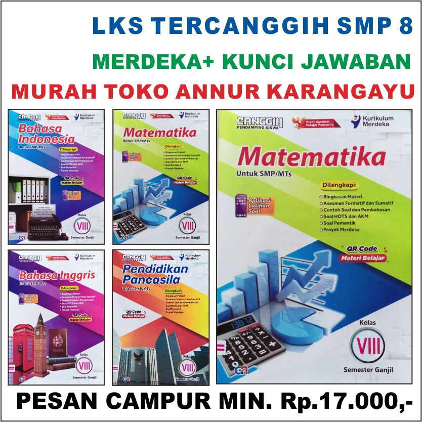 Muaaxiv LKS SMP MTs 8 TER CANGGIH MPU Zamrud * Kunci Jawaban CANGGIH MURAH Kelas 8 KUMER BUKU PAKET 