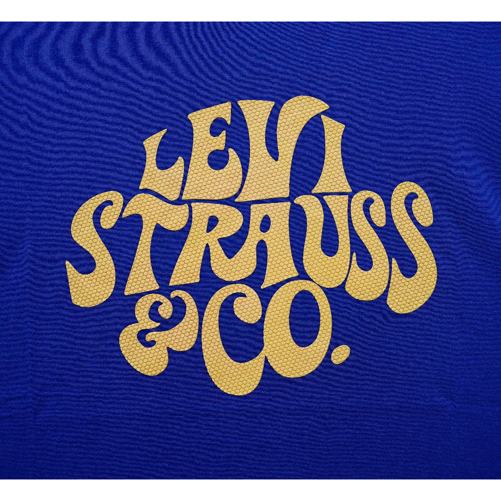 Kaos Levi's | Kaos Pria | Psychedelic Blue | KLPPSYBL