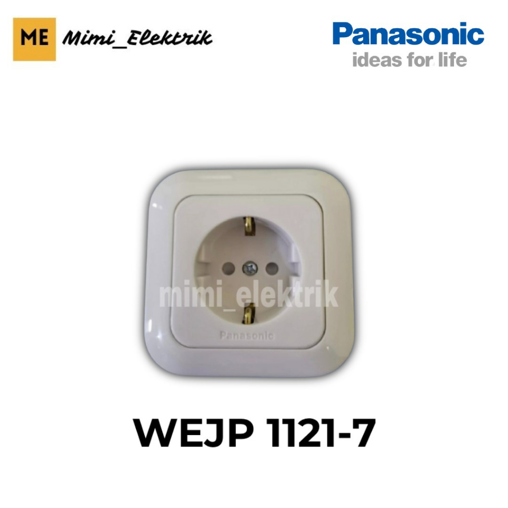 Stop Kontak Panasonic WEJP 1121-7 (CP)