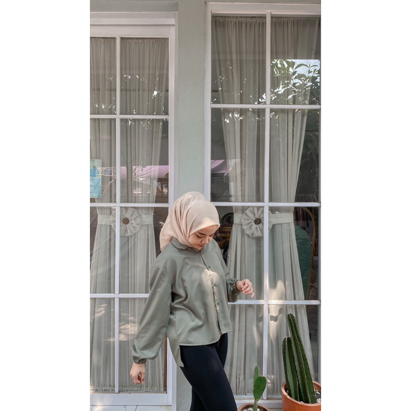 LENY BLOUSE HQ // ATASAN KATUN TOYOBO