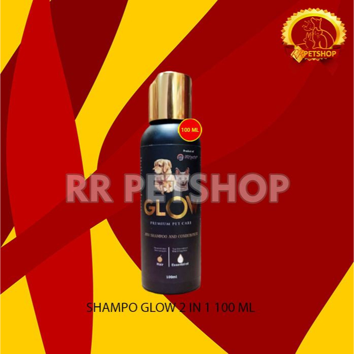 Shampoo Hewan Kucing Anjing Glow Premium Pet Care 100 ML