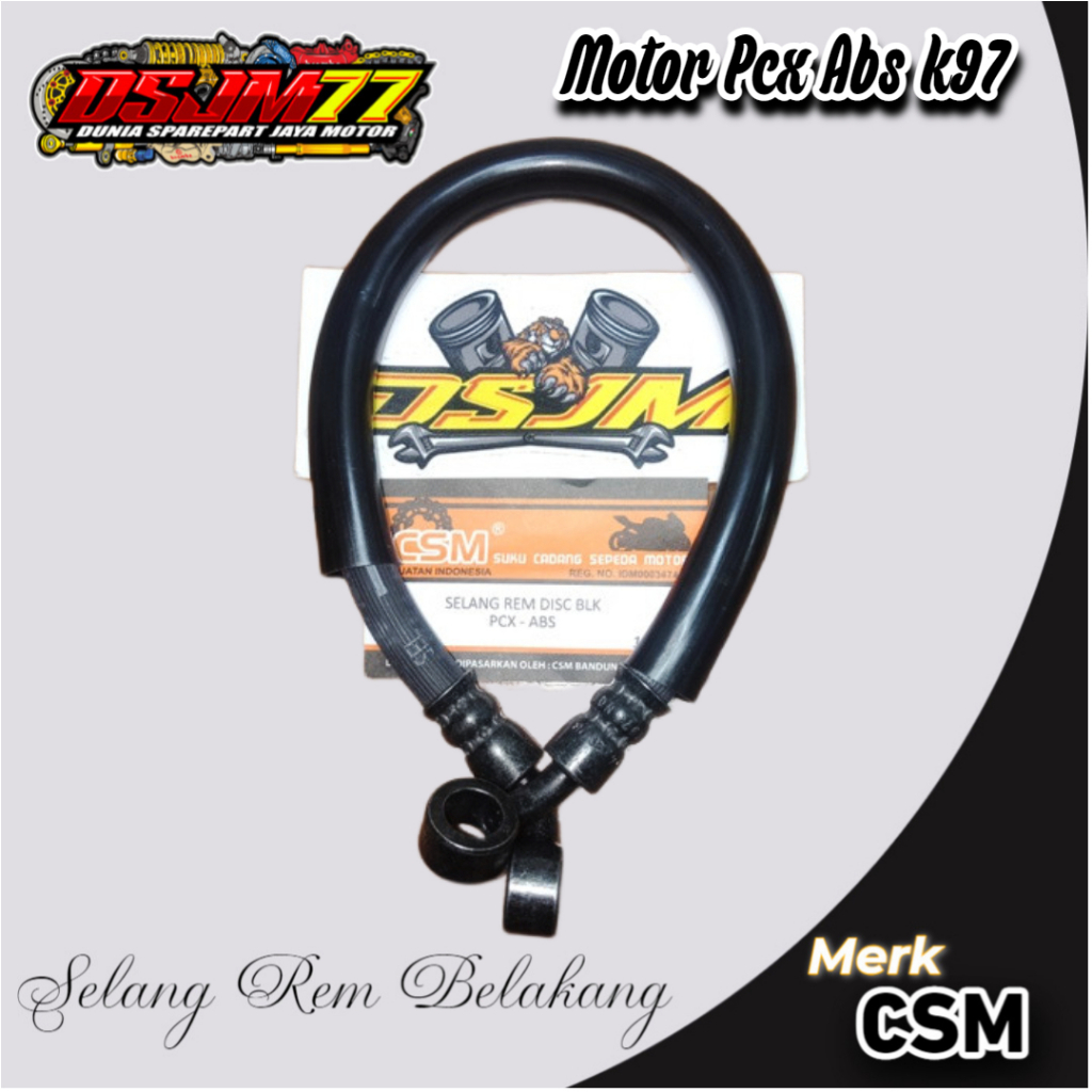 SELANG REM BELAKANG PCX ABS CSM