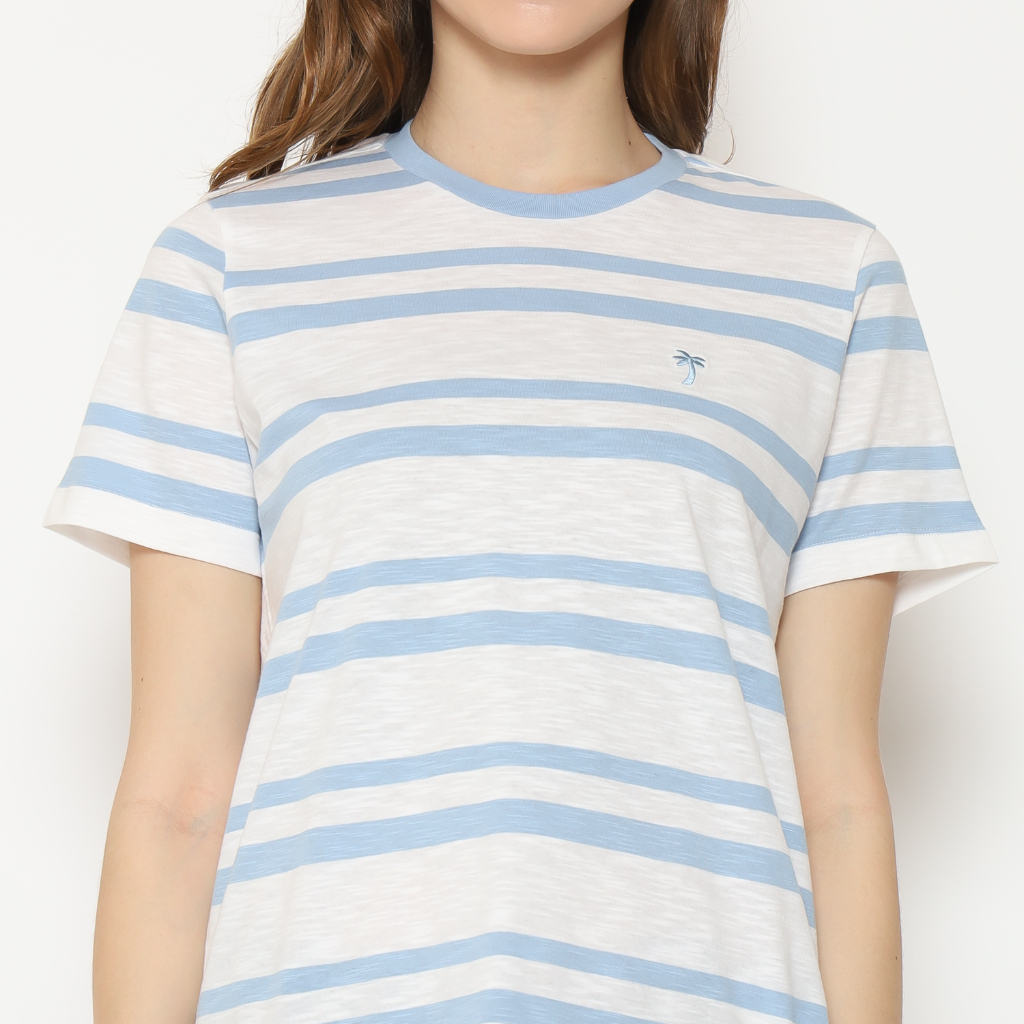 Coconut island Ladies T-shirt Stripe DWTS001B1