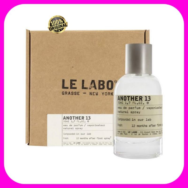 PARFUM ORIGINAL LE LABO ANOTHER 13 BOX SEGEL