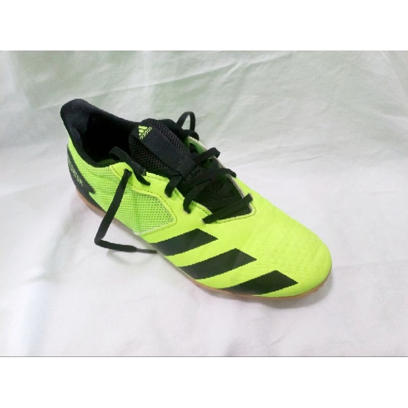 Sepatu Futsal Adidas Predator 20.4 In Sala Hijau Stabilo Second