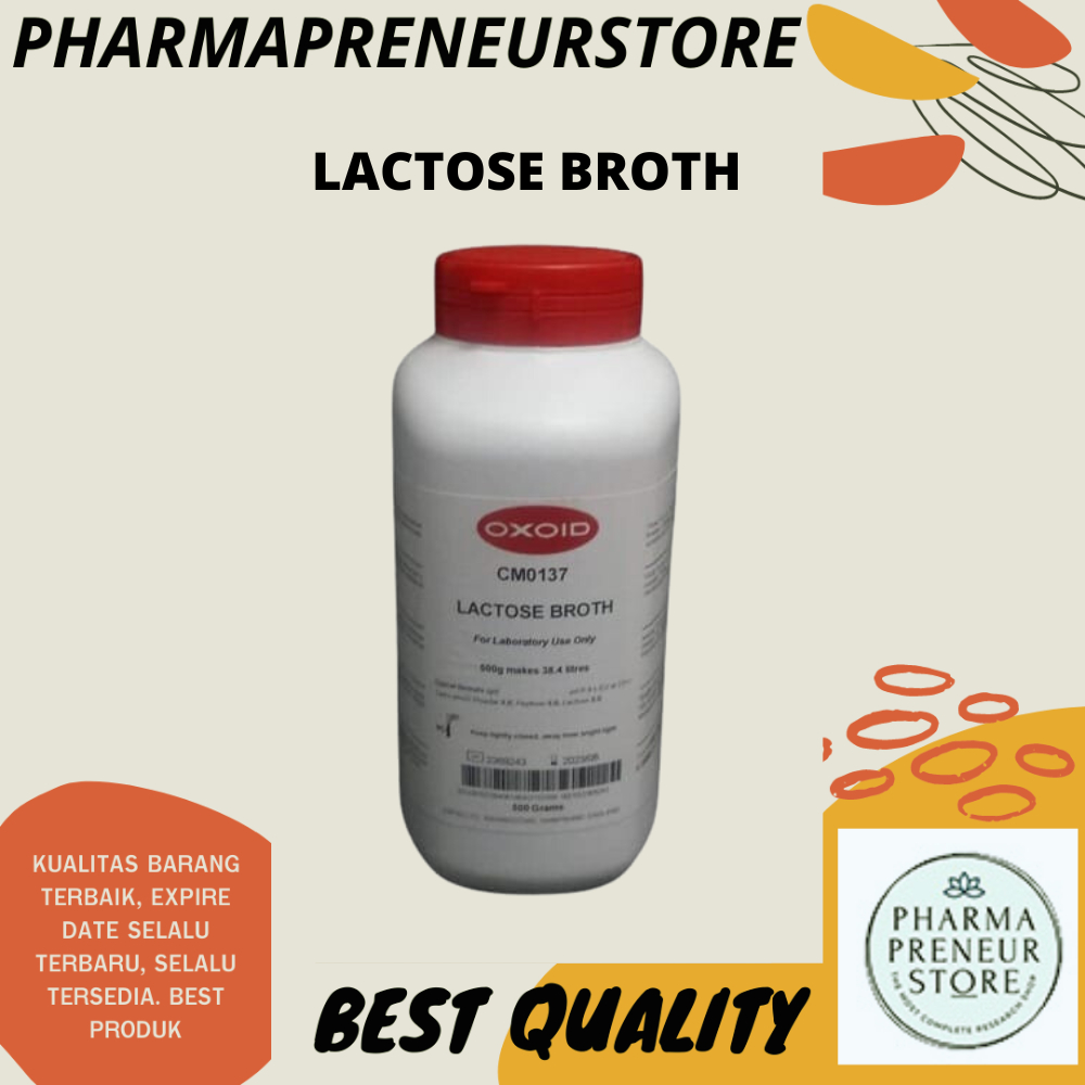 LACTOSE BROTH 500 GRAM OXOID BEST QUALITY