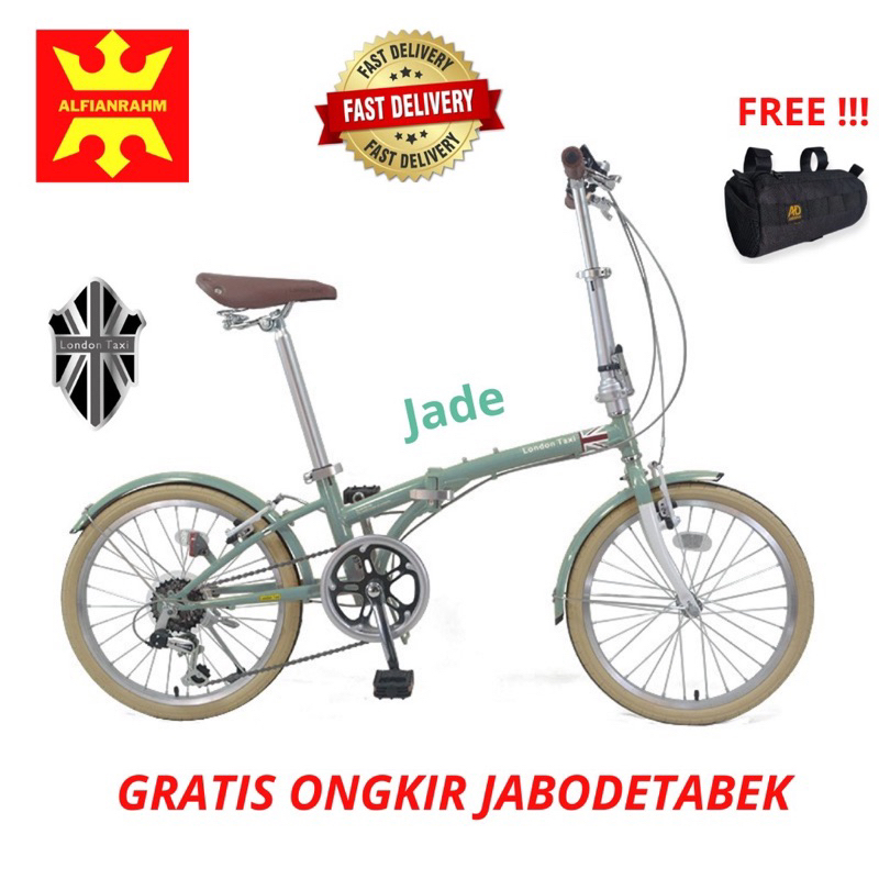 Sepeda Lipat London Taxi Folding Bike 20"