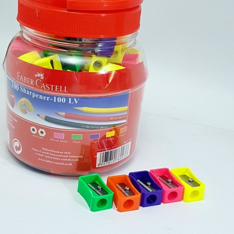

Sleper/Serutan Pensil Faber Castell 100 Sharpener 100 LV