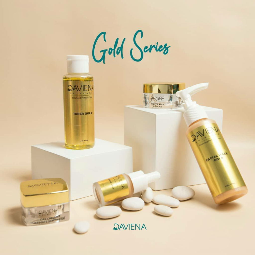 paket kecantikan, DAVIENA SKINCARE ACNE SERIES dan gold series