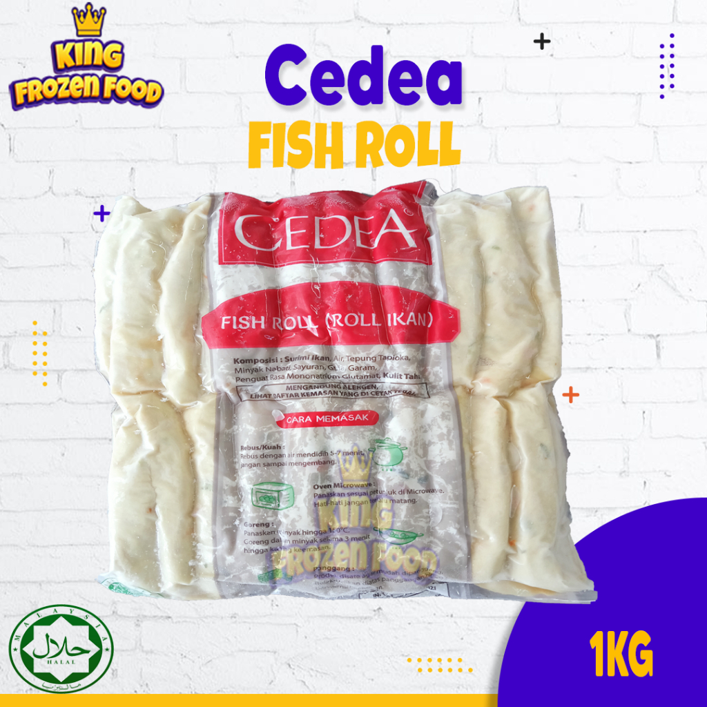Cedea Fish Roll (Roll Ikan) Kemasan 1KG