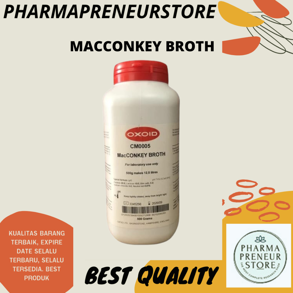 MACCONKEY BROTH 500 GRAM OXOID BEST QUALITY