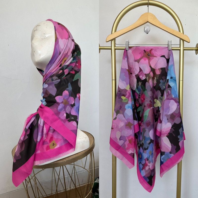 Afrahijab/ Segi Empat Voal New Motif 089