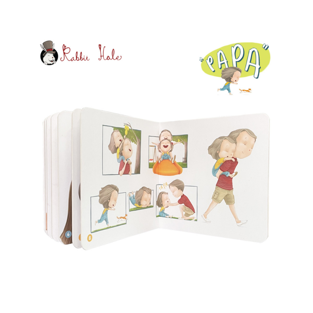 Rabbit Hole - PAPA - Buku Anak (Board book)