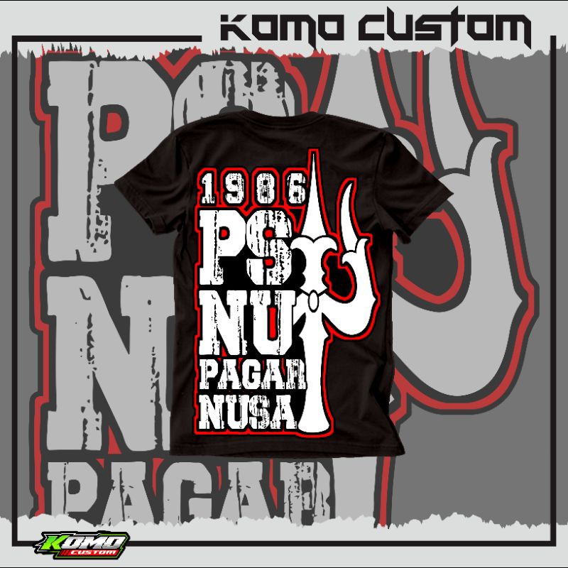 KAOS & HOODIE PAGAR NUSA TRISULA DESAIN (FULL PUNGGUNG)