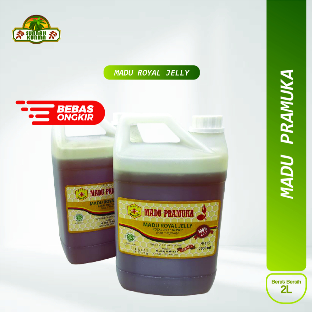 

MADU PRAMUKA ROYAL JELLY 2 LITER