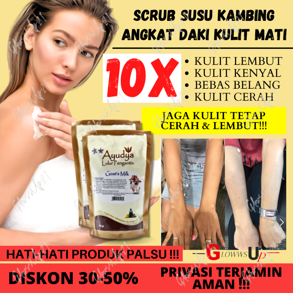 Ayudya Lulur Pengantin Goat's Milk 300 refill