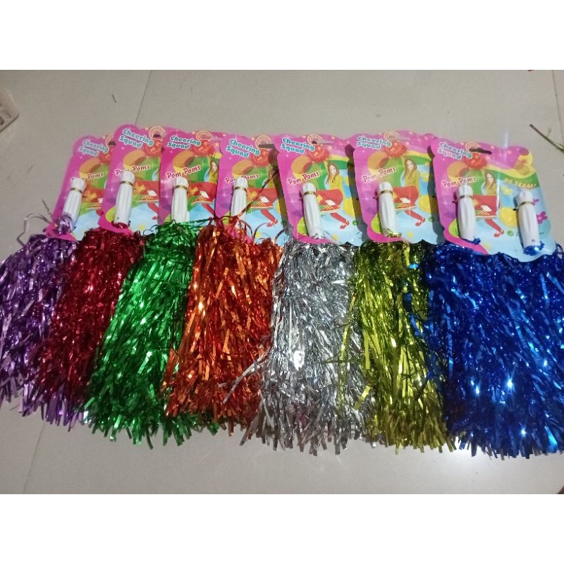 POMPOM CHEERLEADER 1 SET ISI 2 PCS / Pompom chers