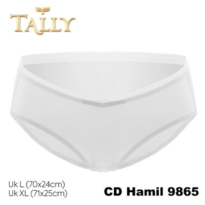 Celana Dalam Hamil TALLY 9865 Hipster dibawah Perut Bahan Seamless Pori Muat Kehamilan 0 - 9 Bulan Maternity CD Low Waist