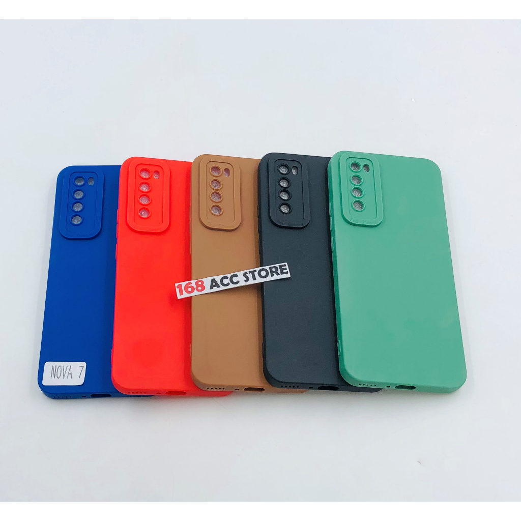 HUAWEI NOVA 7 CASE SILIKON HUAWEI NOVA 7 CASE DOVE / MACARON