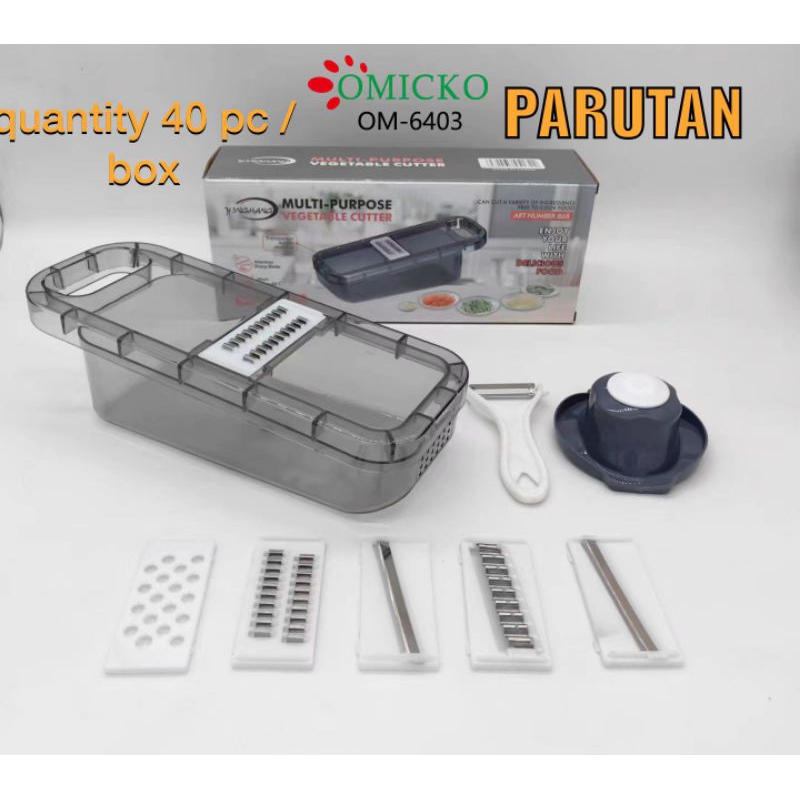 OM - 6403 PARUTAN MULTI-PURPOSE VEGETABLE CUTTER SERBA GUNA