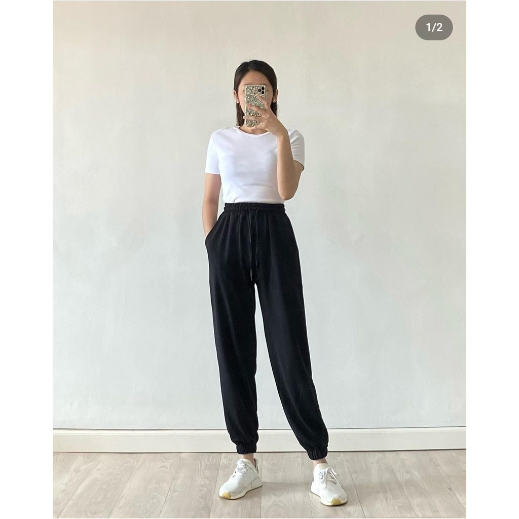 CELANA JOGGER WANITA//BOMI JOGGER PANTS