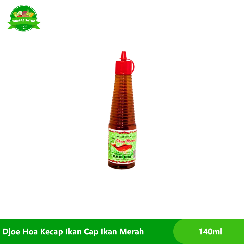 

Djoe Hoa Kecap Ikan Cap Ikan Merah 140ml